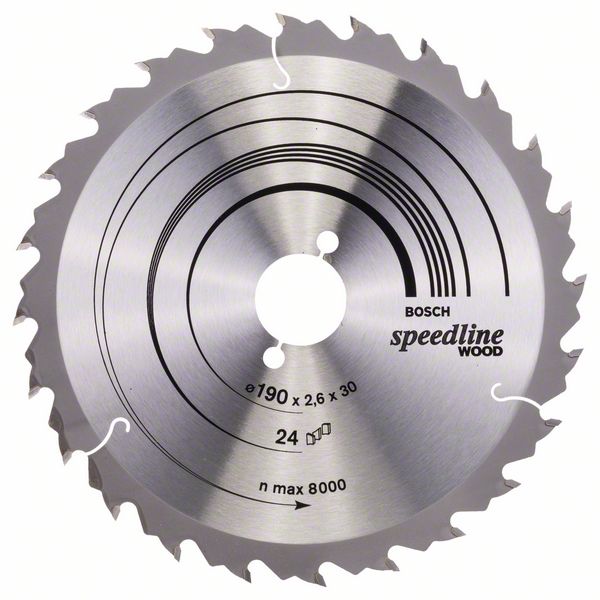 Диск пильный по дереву (190x30 z24) Speedline Wood BOSCH 2.608.640.801 Диск пильный по дереву (190x30 z24) Speedline Wood BOSCH 2.608.640.801
