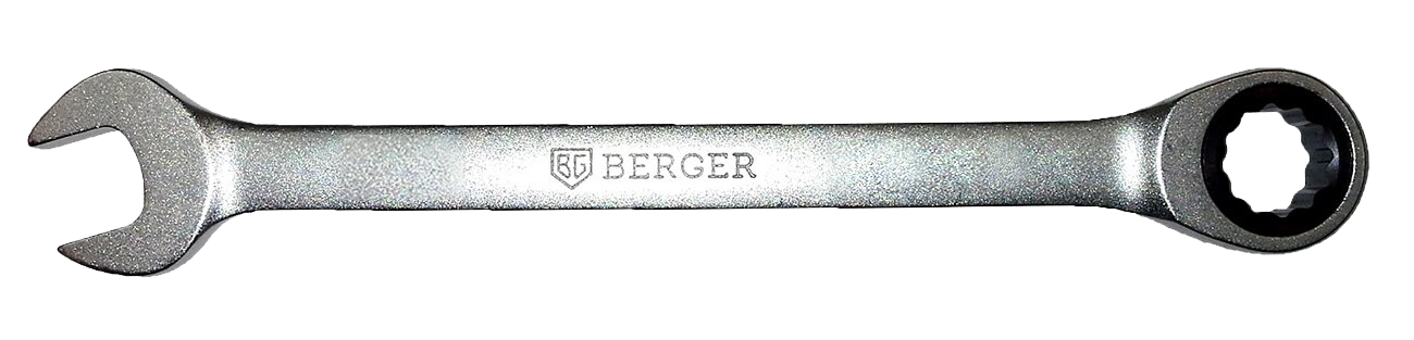 Ключ комбинированный трещоточный 16мм BERGER BG1103 Ключ комбинированный трещоточный 16мм BERGER BG1103