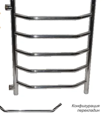 Полотенцесушитель "Прага-гранд" 500 x 600 x 500 мм 5п  AQUATER 00-00000237