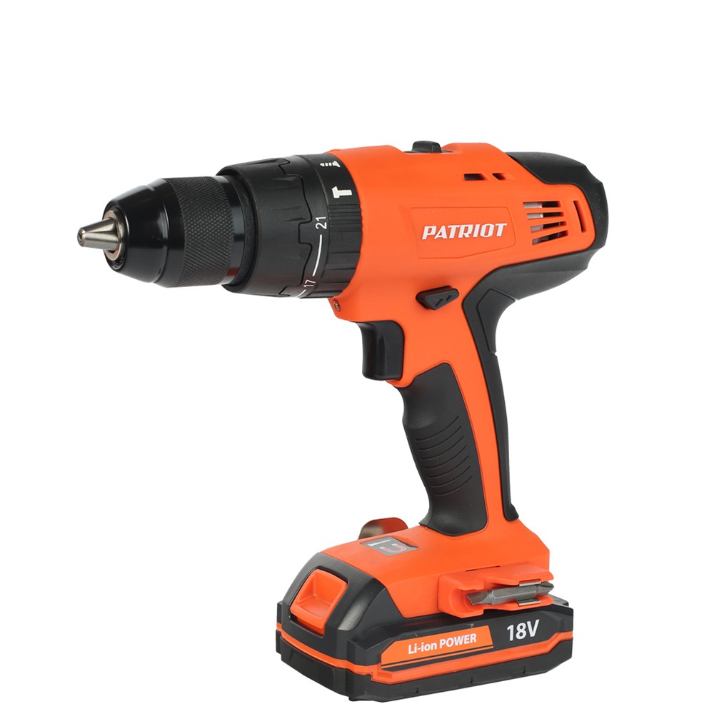 Шуруповерт аккумуляторный PATRIOT BR 180Li-h 180301460 Шуруповерт аккумуляторный PATRIOT BR 180Li-h 180301460