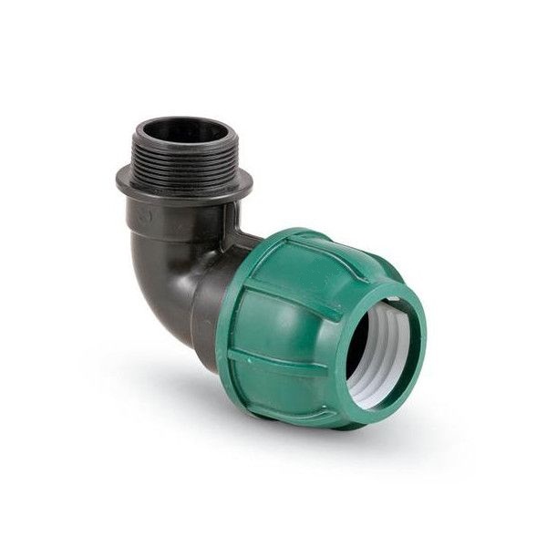 Угольник компрессионный 25х1/2" НР Угольник компрессионный 25х1/2" НР