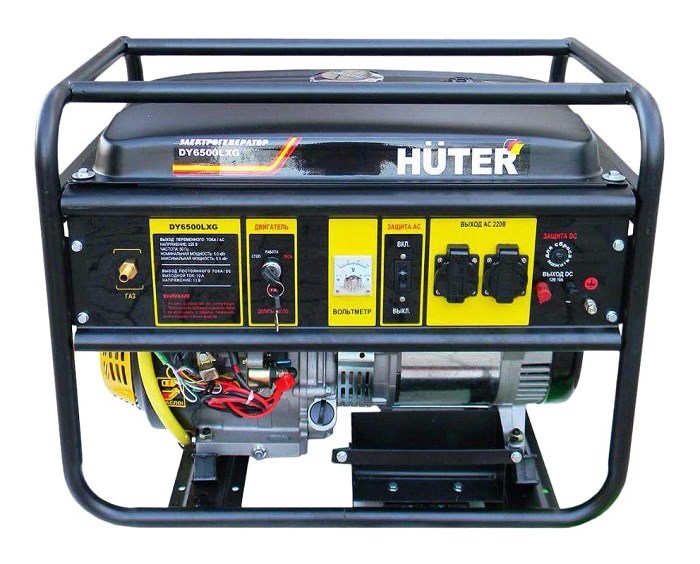 Генератор газовый HUTER DY 6500 LXG 64/1/32 Генератор газовый HUTER DY 6500 LXG 64/1/32