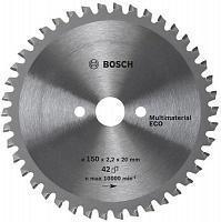 Диск пильный универсальный (160x20/16 z42) BOSCH Multimaterial Eco 2.608.641.800 Диск пильный универсальный (160x20/16 z42) BOSCH Multimaterial Eco 2.608.641.800