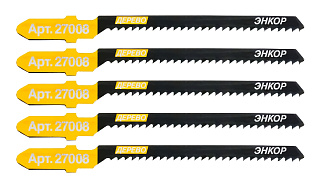 Пилка для электролобзика T119 BO HCS 5шт 2 608 663 617-5