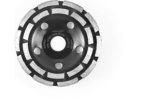 Чашка алмазная торцевая сегментированная по бетону 125х22.2 MOLOT (00-00015831) Чашка алмазная торцевая сегментированная по бетону 125х22.2 MOLOT (00-00015831)