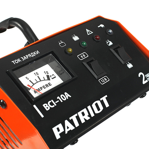 Импульсное зарядное устройство PATRIOT BCI 10A 650303410 Импульсное зарядное устройство PATRIOT BCI 10A 650303410