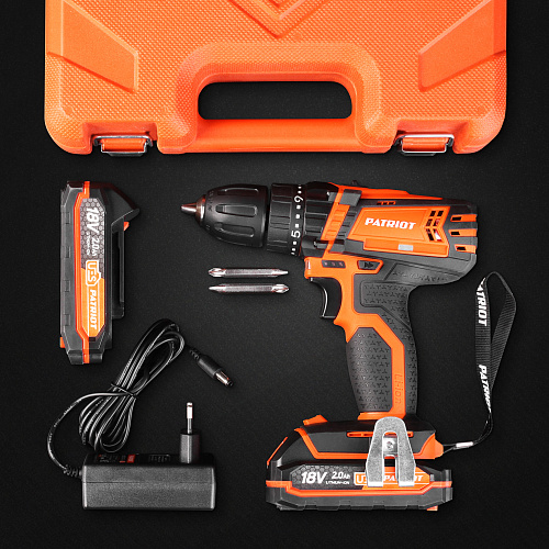 Шуруповерт аккумуляторный PATRIOT BR 181UES 180201481 Шуруповерт аккумуляторный PATRIOT BR 181UES 180201481