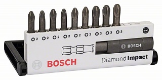 Набор вставок 10 шт Diamond + Control Anti shock BOSCH 2 608 522 065 Набор вставок 10 шт Diamond + Control Anti shock BOSCH 2 608 522 065
