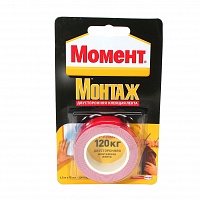 Лента клейкая монтаж двусторонняя 19мм x 1,5м Henkel 809061 Лента клейкая монтаж двусторонняя 19мм x 1,5м Henkel 809061