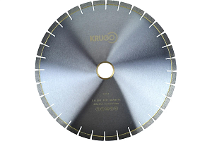 Круг алмазный KRUGO ф450х4.2х40х15х60 по граниту, бесшумный BSG18B