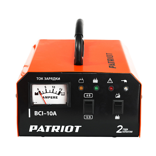Импульсное зарядное устройство PATRIOT BCI 10A 650303410 Импульсное зарядное устройство PATRIOT BCI 10A 650303410