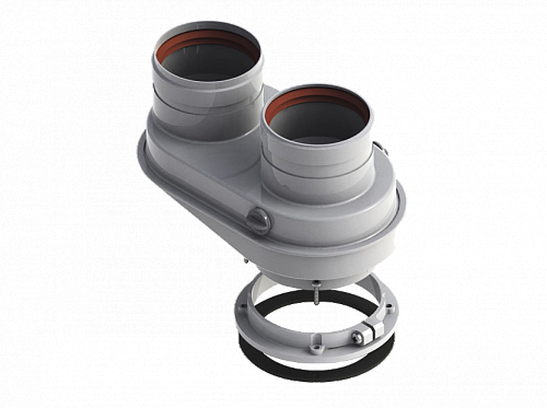 Адаптер разделительный моноблочный Royal Thermo D 80мм RTF04.001