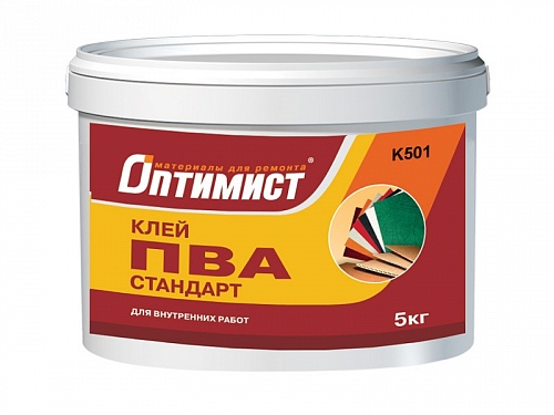 Клей ПВА стандарт К501 10кг Оптимист С314