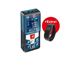Лазерный дальномер Bosch GLM 50C + фитнес-браслет (0 615 994 0LS) Лазерный дальномер Bosch GLM 50C + фитнес-браслет (0 615 994 0LS)