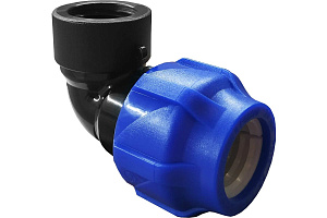 Отвод ПНД VALFEX 90° 63х2" ВР (2/12) 1210012363200 Отвод ПНД VALFEX 90° 63х2" ВР (2/12) 1210012363200