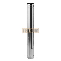 Труба-Дымоход (из нержавеющей стали 0,5 мм) ф220 х1,0м Ferrum fm01.220.1.F Труба-Дымоход (из нержавеющей стали 0,5 мм) ф220 х1,0м Ferrum fm01.220.1.F