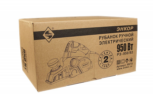 Рубанок электрический Энкор РЭ-950/82 50215 Рубанок электрический Энкор РЭ-950/82 50215