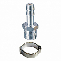 Штуцер резьбовой 1/4"M на шланг ф 12 Fubag 180266 B Штуцер резьбовой 1/4"M на шланг ф 12 Fubag 180266 B