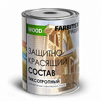 Защитно-красящий состав для дерева быстроcохнущий тиксотропный Красное дерево 0.9л abcFARBEN 4300004576