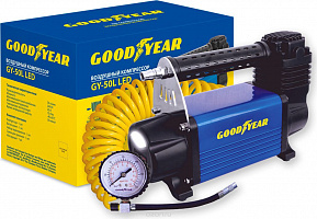 Компрессор Goodyear GY-50L LED с фонарем GY000113 Компрессор Goodyear GY-50L LED с фонарем GY000113