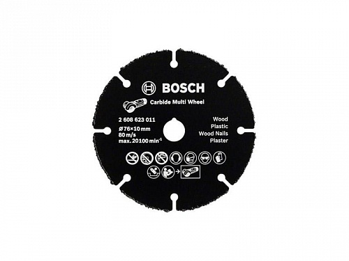 Круг HM ф76 универсальный BOSCH 2 608 623 011
