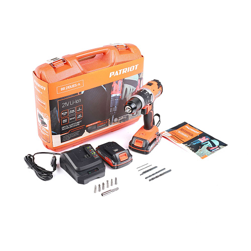 Шуруповерт аккумуляторный PATRIOT BR 210Li-h 180301555 Шуруповерт аккумуляторный PATRIOT BR 210Li-h 180301555